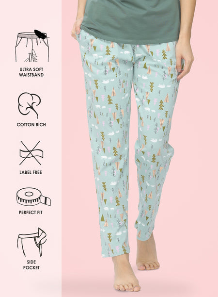 TREE PRINT PYJAMA (PB10030P012)