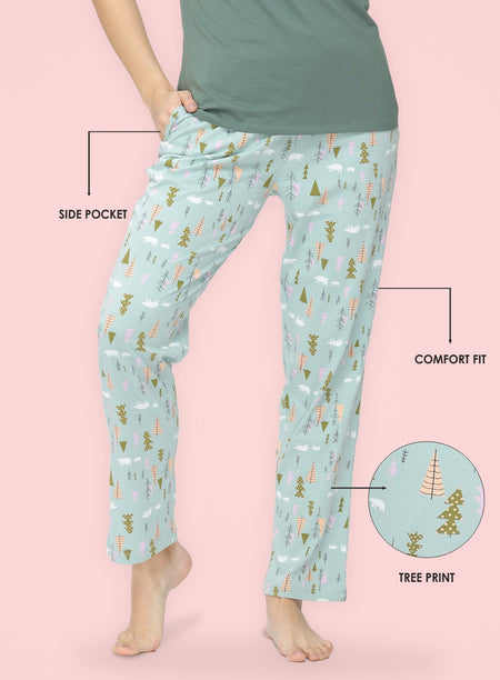 TREE PRINT PYJAMA (PB10030P012)