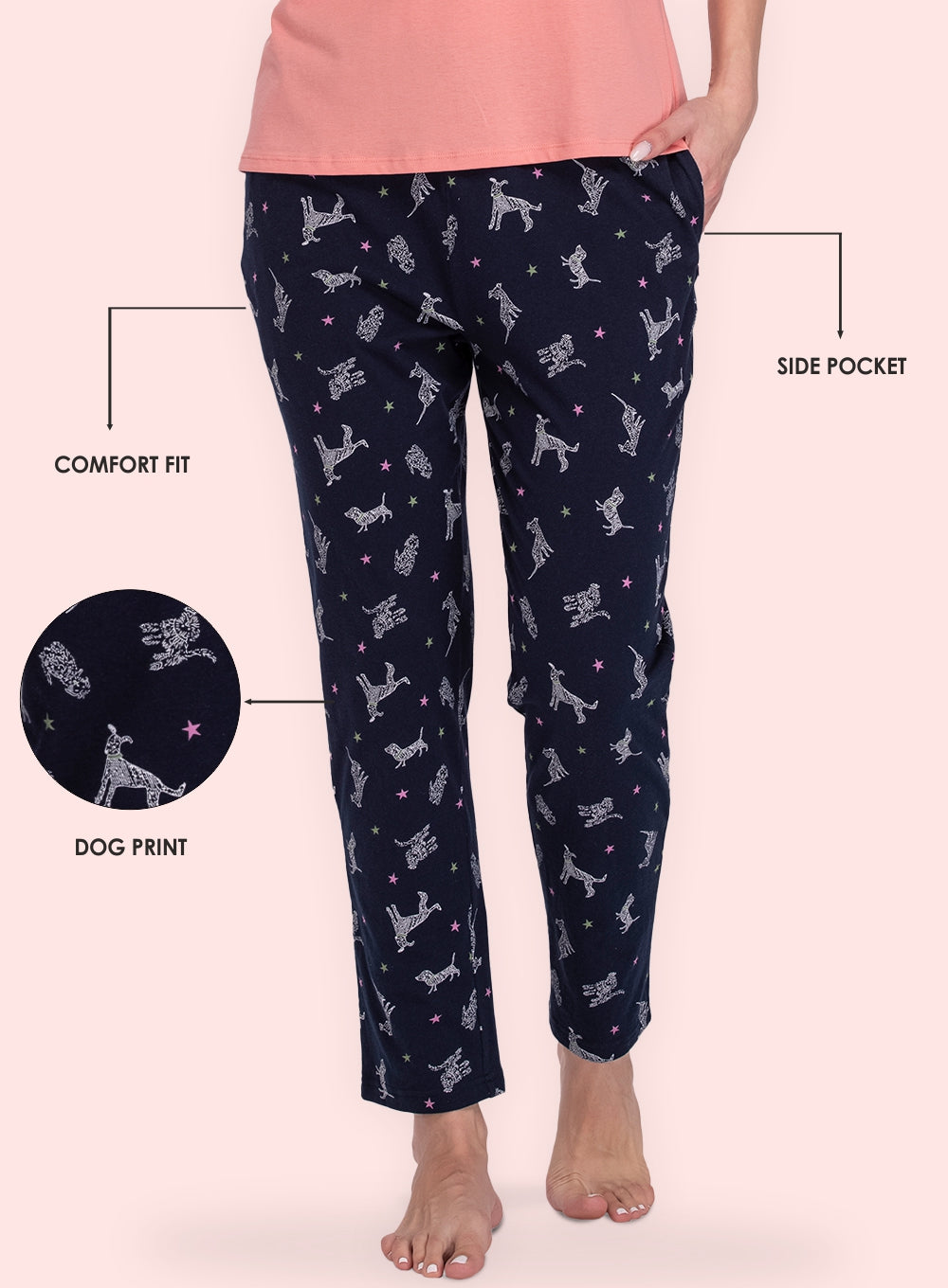 DOG PRINT PYJAMA (PB10030P014)
