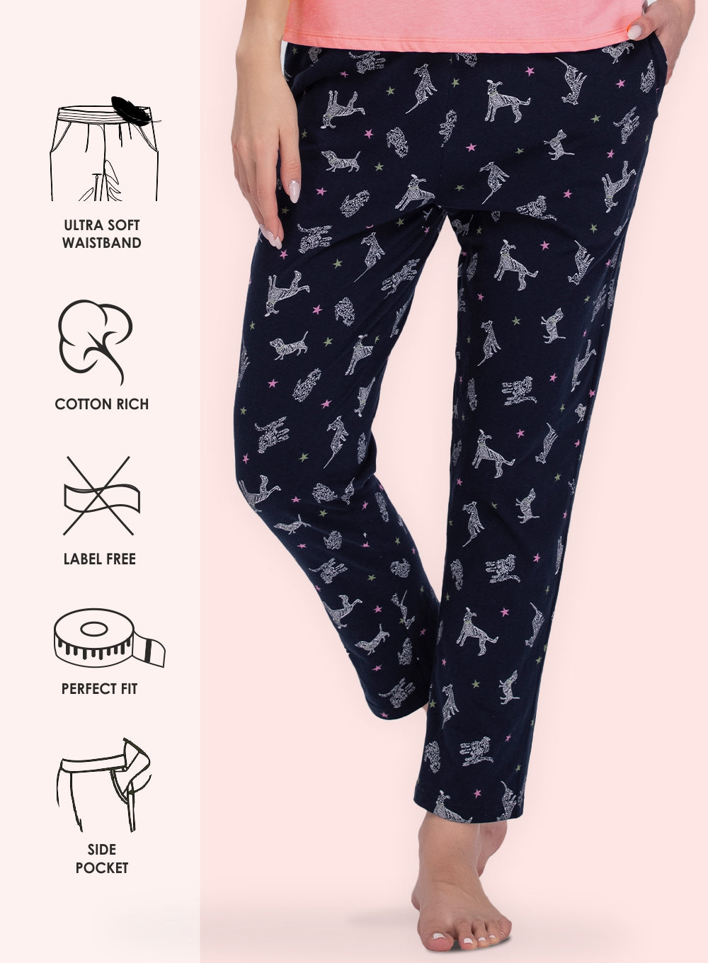 DOG PRINT PYJAMA (PB10030P014)