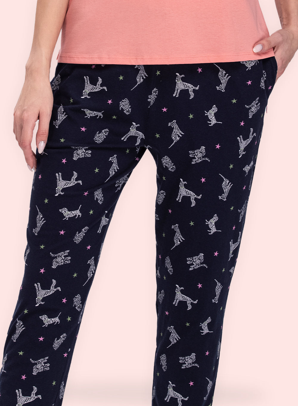 DOG PRINT PYJAMA (PB10030P014)