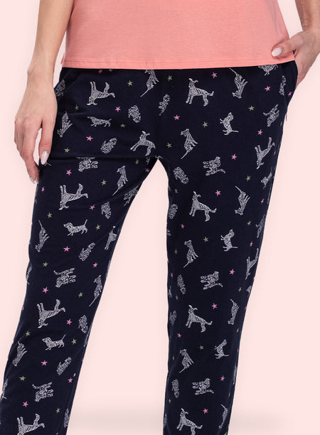 DOG PRINT PYJAMA (PB10030P014)