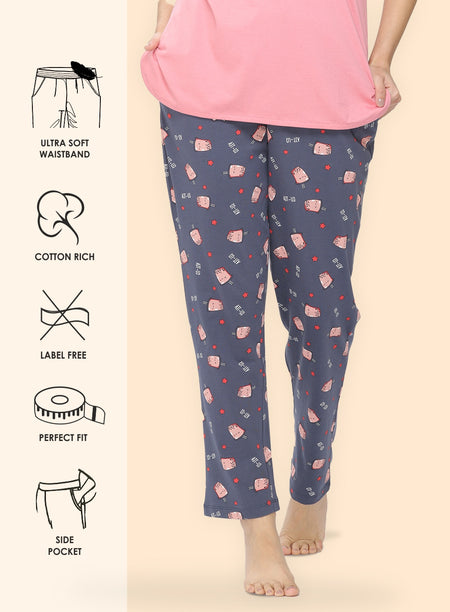 ICE CREAM PRINT PYJAMA (PB10030P015)