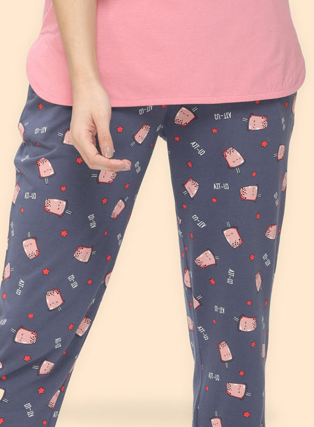ICE CREAM PRINT PYJAMA (PB10030P015)