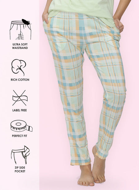 #Color_SEA GREEN CHECK