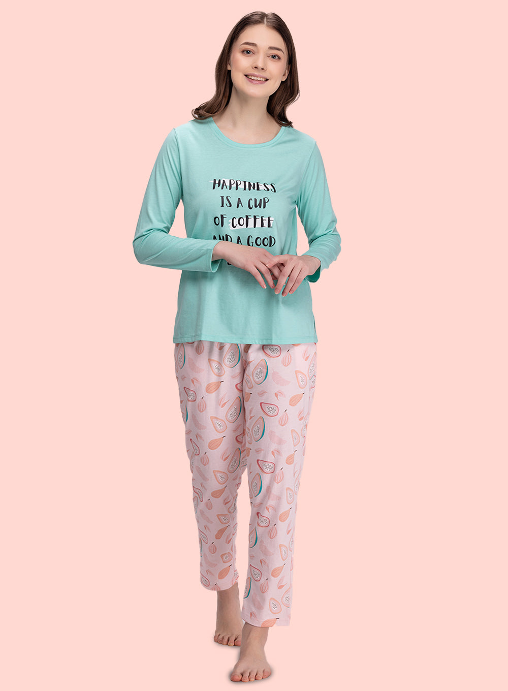 PAPAYA PRINTED PYJAMA (PB10020P031)