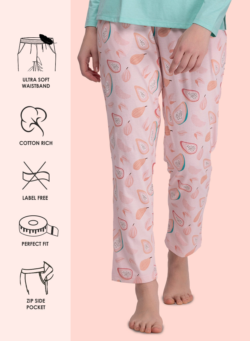 PAPAYA PRINTED PYJAMA (PB10020P031)