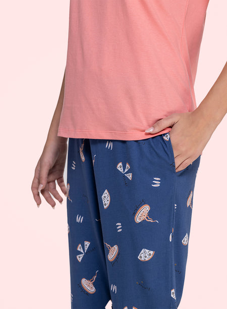 TASTY TREAT PRINTED PYJAMA (PB10020P037)