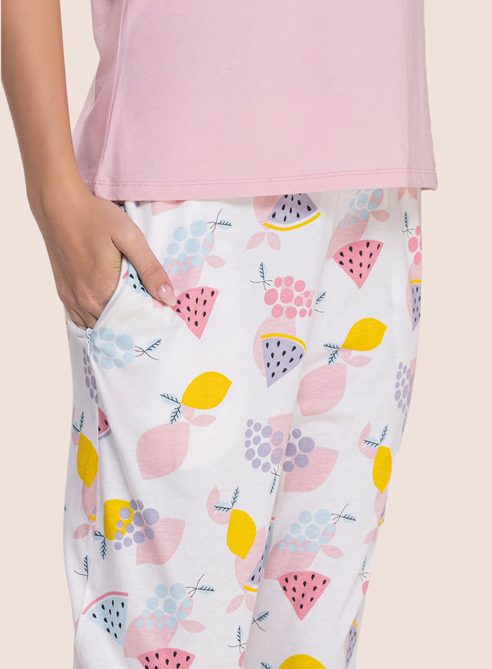 FRUIT FIESTA PRINTED PYJAMA (PB10050P038)