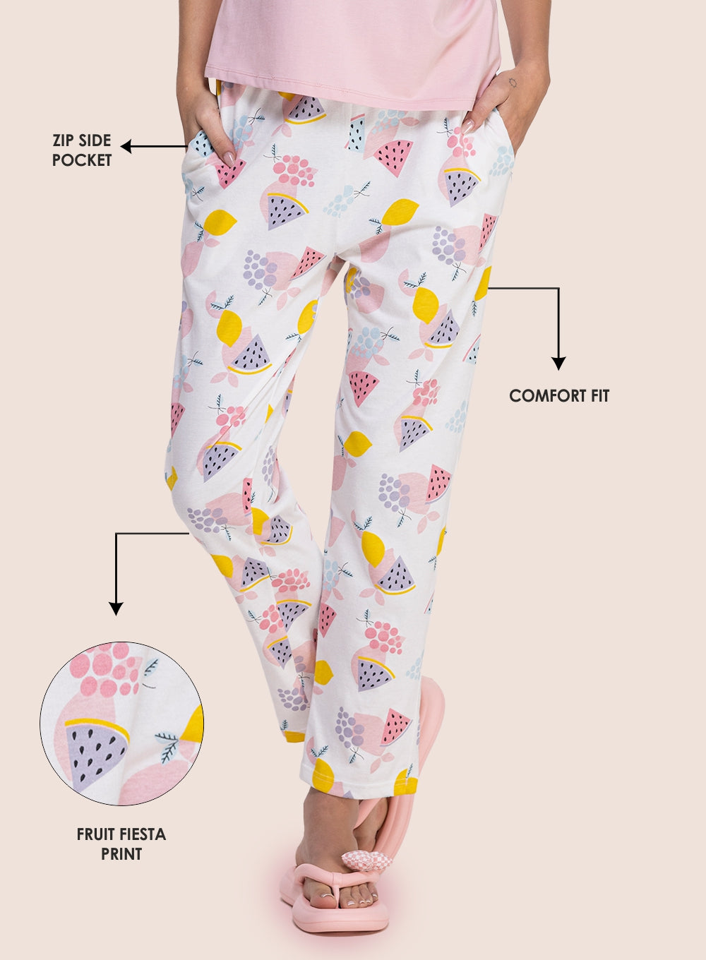 FRUIT FIESTA PRINTED PYJAMA (PB10050P038)