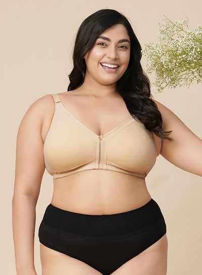 Moulded Cup Full Coverage Wire-Free Bra (PBBR1025)