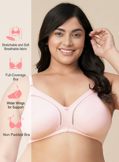 Everyday Plus Size Non-Padded Comfort Bra (PBBR1031)