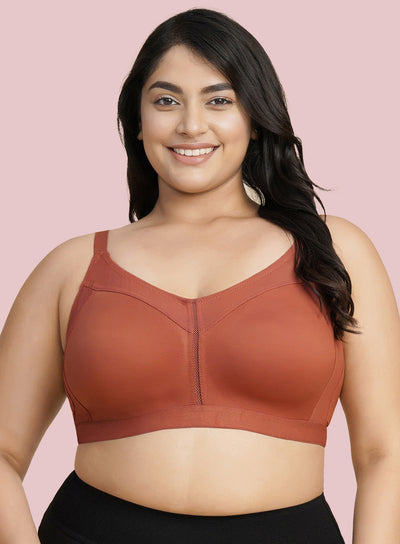 Comfort Lift Beautiful Mesh Wire-Free Non-Padded Bra (PBBR1065)