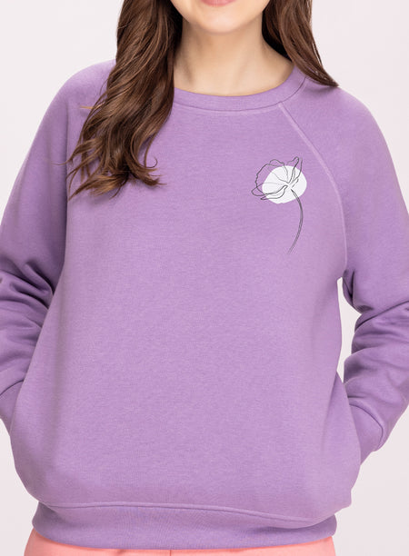 Sweatshirt With Print & Pockets (PBSS500)