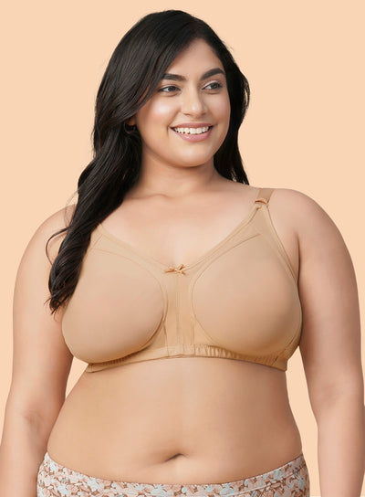 M-Frame Full Support Wire-Free Non-Padded Seamless Bra (PBBR1037)