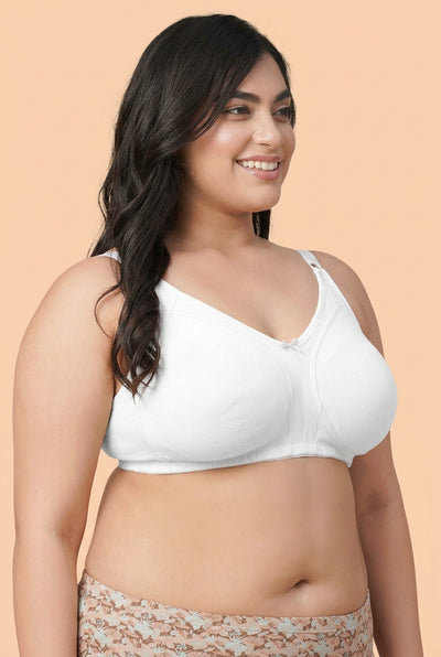 M-Frame Full Support Wire-Free Non-Padded Seamless Bra (PBBR1037)