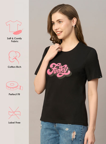 ROUND NECK PRINTED T-SHIRT (PBTS4030-6)