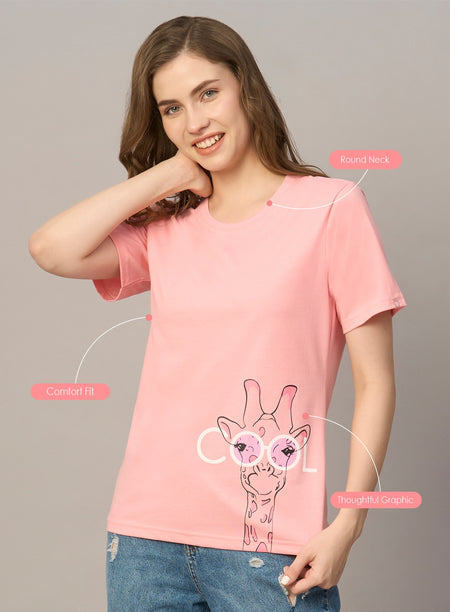 ROUND NECK PRINTED T-SHIRT (PBTS4030-5)