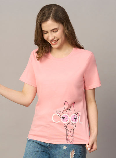 ROUND NECK PRINTED T-SHIRT (PBTS4030-5)