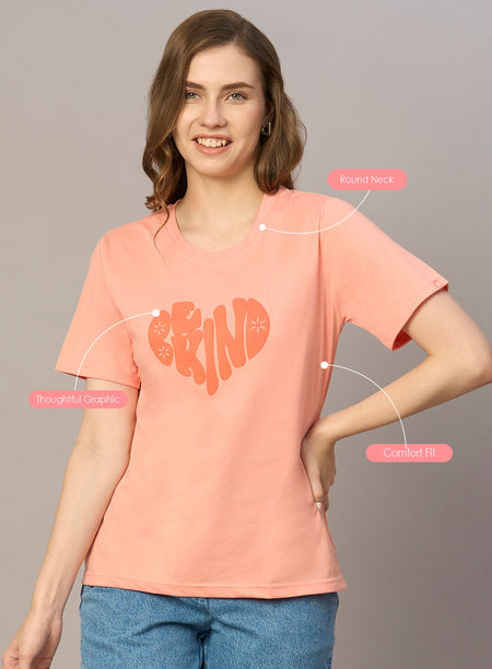 ROUND NECK PRINTED T-SHIRT (PBTS4030-3)