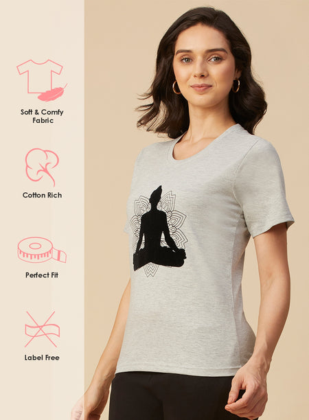 ROUND NECK PRINTED T-SHIRT (PBTS4040-4)