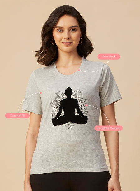 ROUND NECK PRINTED T-SHIRT (PBTS4040-4)