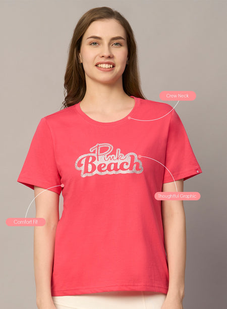 ROUND NECK PRINTED T-SHIRT (PBTS4050-1)