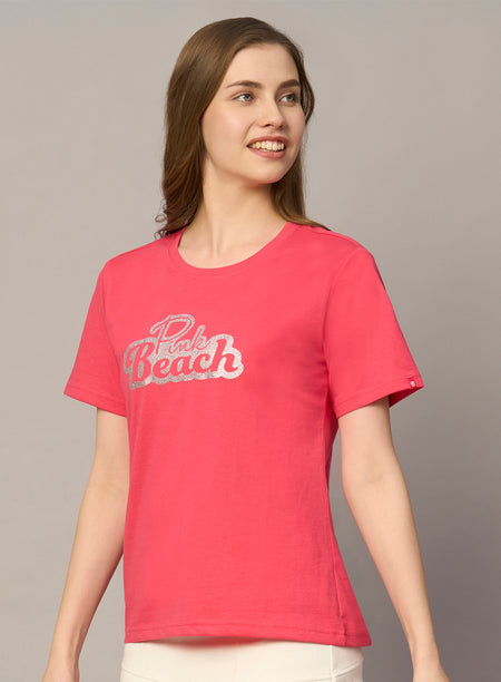 ROUND NECK PRINTED T-SHIRT (PBTS4050-1)