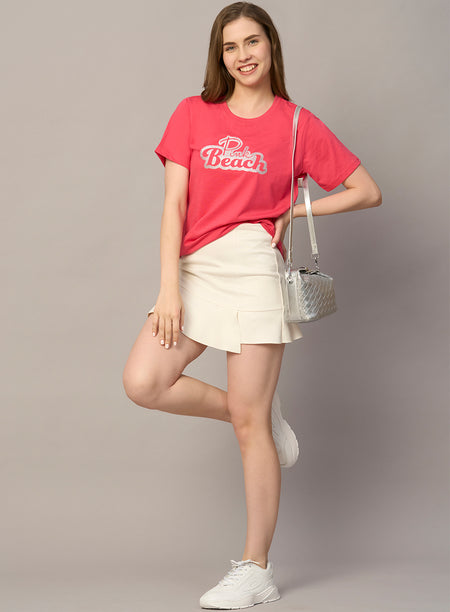 ROUND NECK PRINTED T-SHIRT (PBTS4050-1)