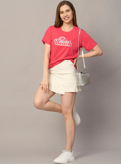 ROUND NECK PRINTED T-SHIRT (PBTS4050-1)