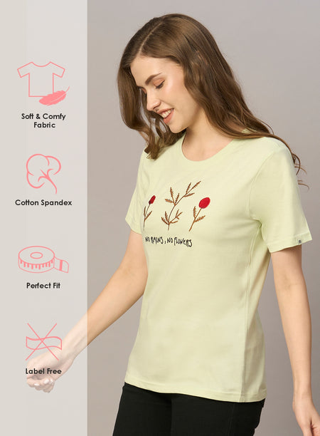 ROUND NECK PRINTED T-SHIRT (PBTS6050-2)