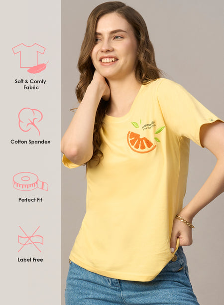 ROUND NECK PRINTED T-SHIRT (PBTS6050-1)