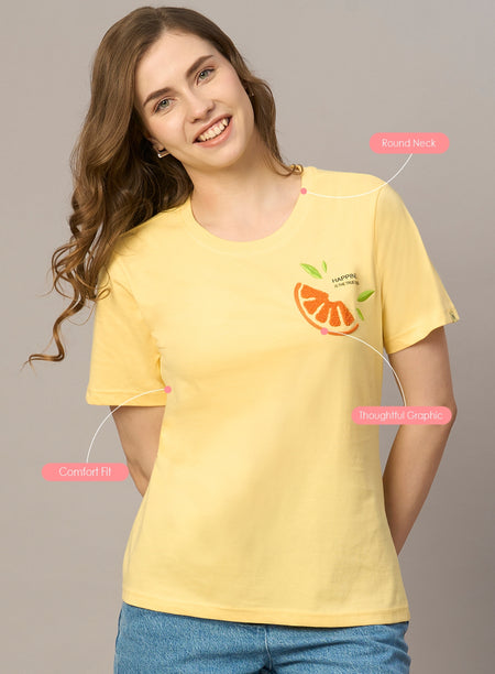 ROUND NECK PRINTED T-SHIRT (PBTS6050-1)