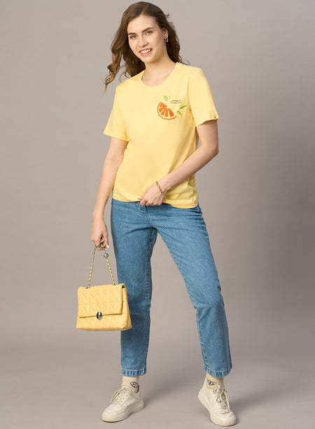 ROUND NECK PRINTED T-SHIRT (PBTS6050-1)