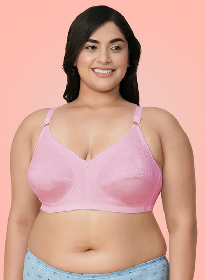M-Frame Lacy Full-Support Wire-Free Non-Padded  Bra (PBBR1068)