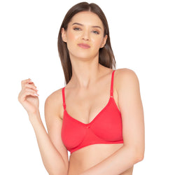 Women’s seamless Non-Padded, Non-Wired Bra (BR013-CORAL)