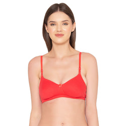 Women’s seamless Non-Padded, Non-Wired Bra (BR014-CORAL)