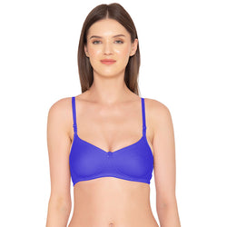 Women’s seamless Non-Padded, Non-Wired Bra (BR014-ROYAL BLUE)