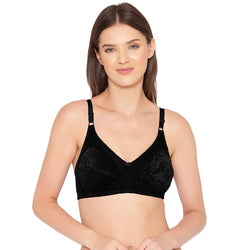 Women's M Frame, Non-Padded, Super Support Classic Lace Bra (BR019