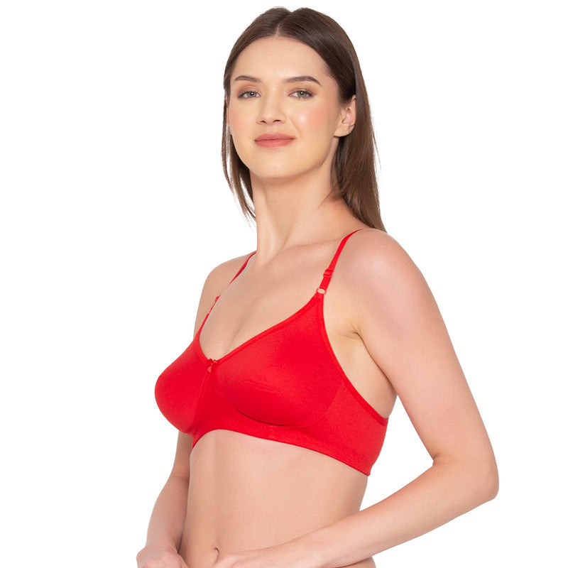 Women's seamless Non-Padded, Non-Wired Bra (BR013-RED) – gsparisbeauty