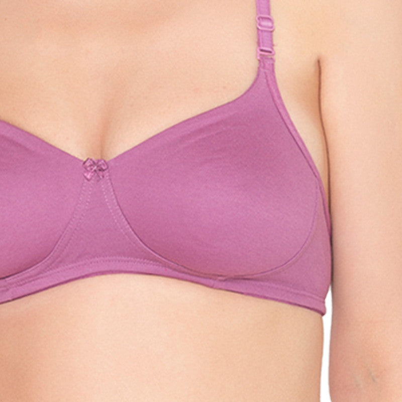 Women’s seamless Non-Padded, Non-Wired Bra (BR014-VIOLET)
