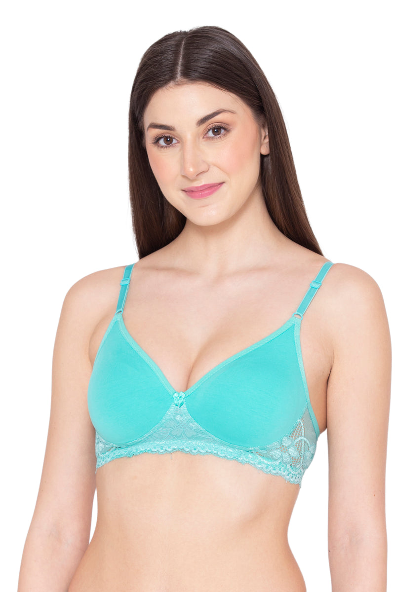 Groversons Paris Beauty Women's Full Coverage and Non-Padded Supima Cotton  Spacer and Minimiser Bra (REBECCA) Denim Blue - The online shopping beauty  store. Shop for makeup, skincare, haircare & fragrances online at Chhotu Di  Hatti.