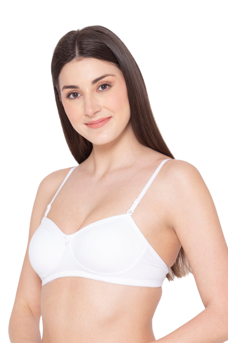 Groversons Paris Beauty Women's Padded Non-Wired Sports Bra (BR170-WHI –  gsparisbeauty