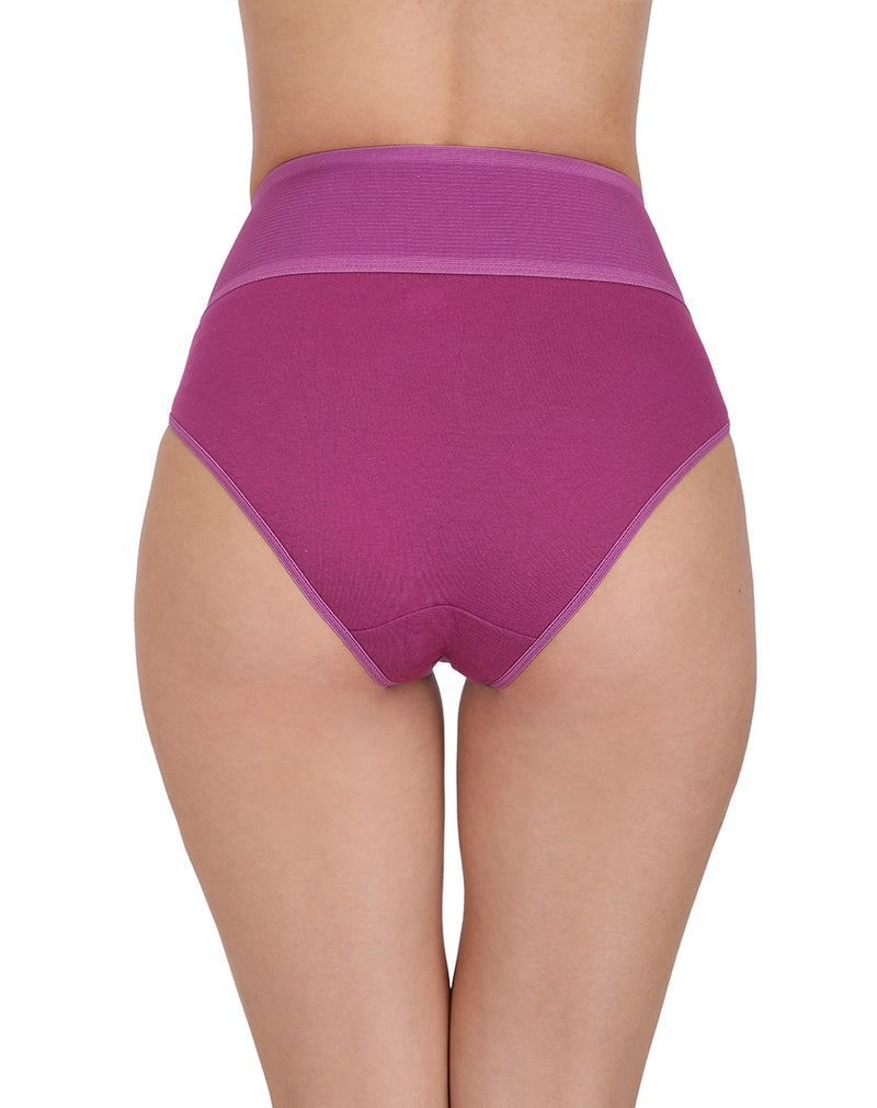 Assorted High Waist Broad elastic panties – pack of 2