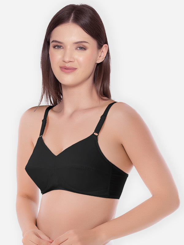 Groversons Paris Beauty Women's Full Coverage and Non- Padded Supima Cotton  Spacer and Minimiser Bra (REBECCA) Melange Grey - The online shopping  beauty store. Shop for makeup, skincare, haircare & fragrances online