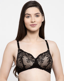 Lace Bra-Buy Non Wired Padded Lace Bra Online – gsparisbeauty