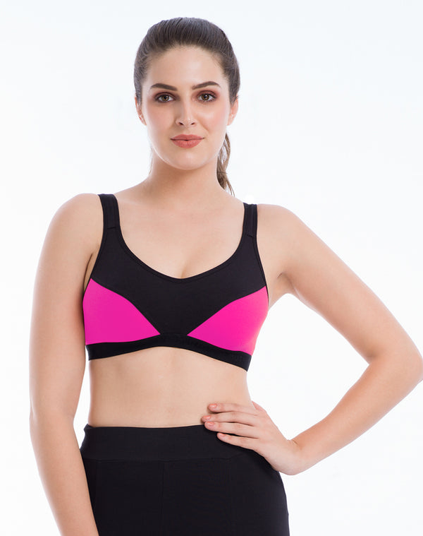 Printed Push-Up Sports Bra at Rs 350/piece in Ludhiana