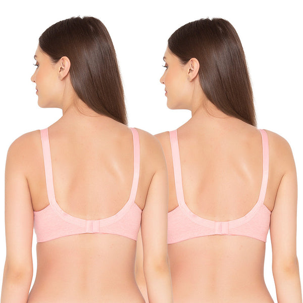 Women's Non-Padded, Wirefree, Full-Coverage Bra (BR016-HOT-PINK) –  gsparisbeauty