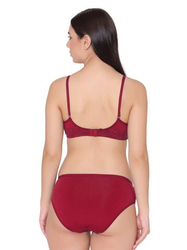 Buy Groversons Paris Beauty Women's Cotton Non-Padded Wire Free Full- Coverage, Plunge, Seamless Bra,Backless Bra (BR021-RED-30B) at