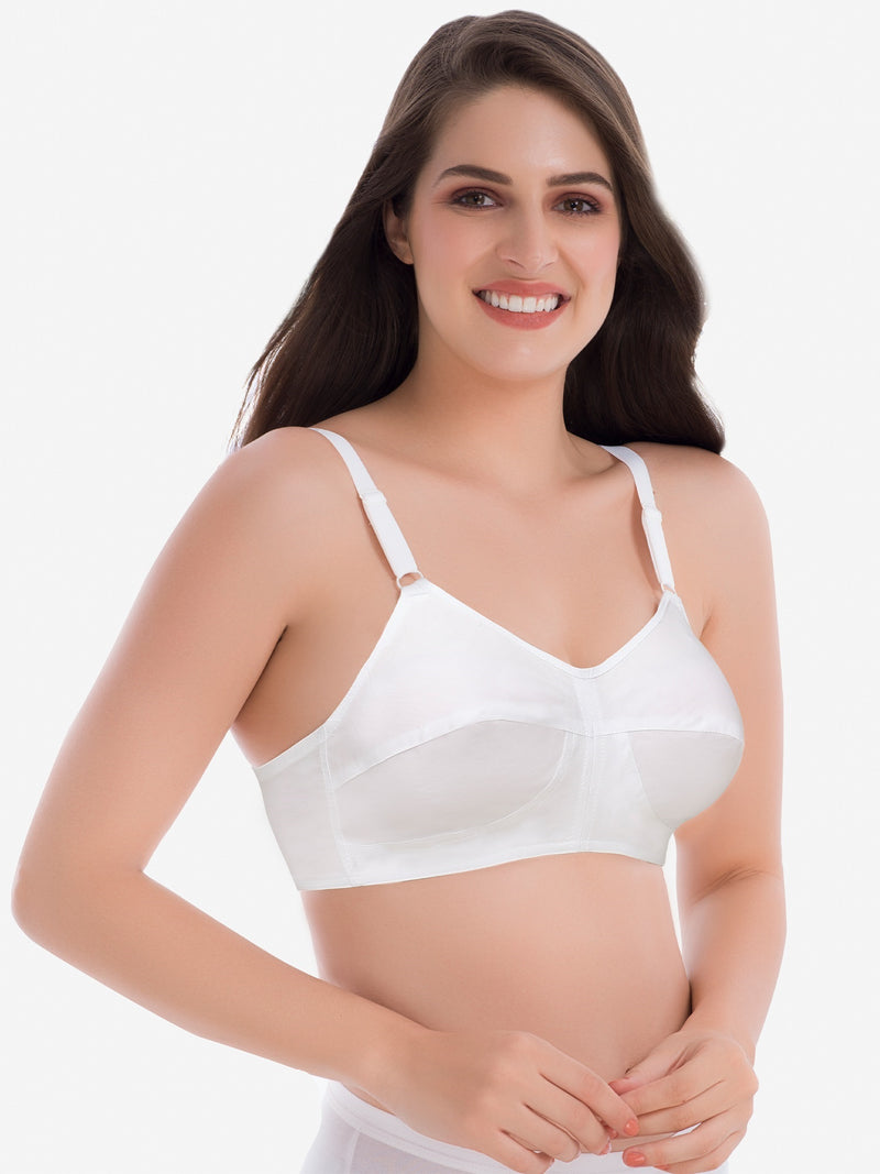 Groversons Paris Beauty Soft Cotton Non-Padded Non-Wired Summer Bra (B –  gsparisbeauty